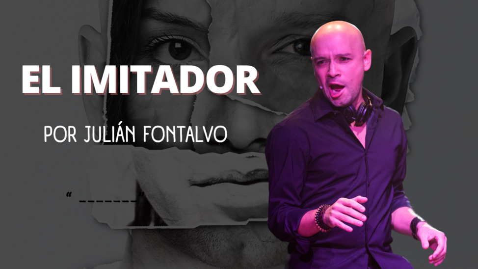 Julián Fontalvo creador de su propio espectáculo musical : El Imitador