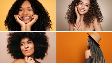 Casting mujer de 35 a 40 años estilo afro para publicidad